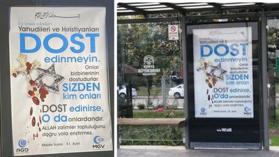 Bilboardlardaki bu afişler ortalığı karıştırdı