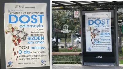 Bilboardlardaki bu afişler ortalığı karıştırdı