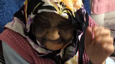 Yaşlı kadına kabusu yaşattı