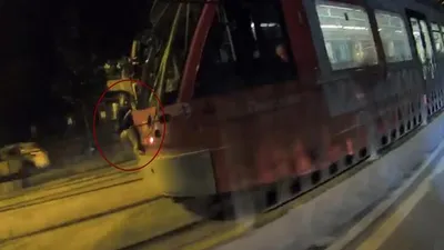 İstanbul'da yürekleri ağza getiren görüntü
