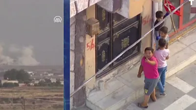 Çılgın Türkler bombalar altında domates satışında
