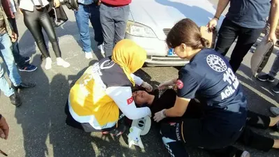 Zonguldak'ta dehşet anları ! Bir an olsun yanından ayrılmadı