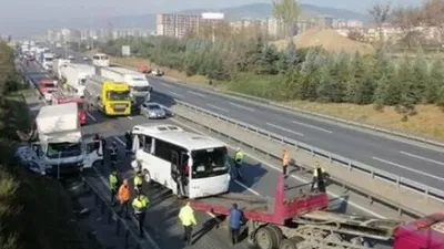 TEM otoyolunda can pazarı