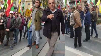 PKK yandaşlarının yüzüne ''Ne mutlu Türk'üm diyene'' diye haykırdı!