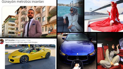 AK Partililerin ''şatafatlı'' lüks hayatları Twitter'da ifşa oldu