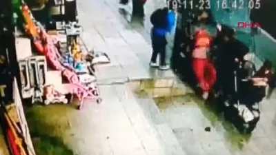 İstanbul'da dehşet anları kamerada!