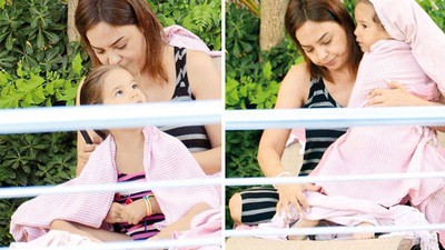 Ebru Gündeş'in kızı Alara büyüdü