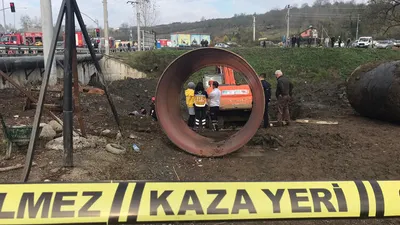 Kocaeli'deki göçükten acı haber