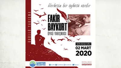 Sarıyer'de öykü yarışması için başvurular başladı