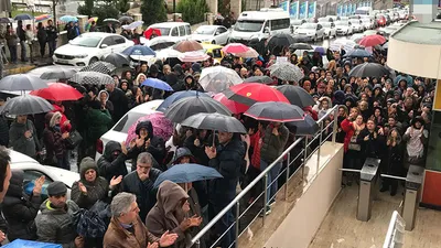 Doğa Koleji'nde protestolar büyüyor