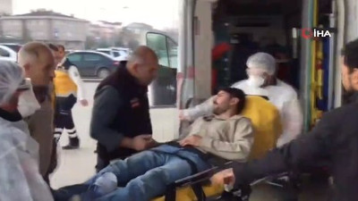 Köpüklü su yutan genç için alarma geçildi !
