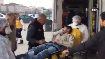 Köpüklü su yutan genç için alarma geçildi !
