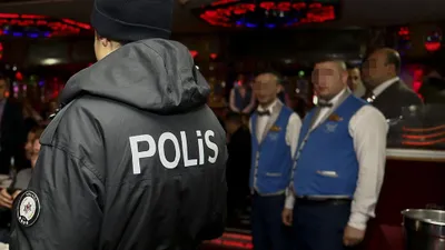 Ankara'da pavyonlara polis baskını
