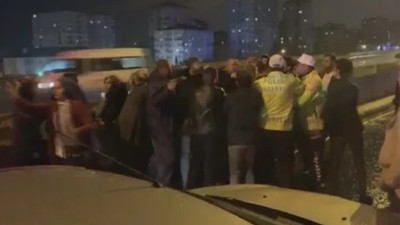 İstanbul'da dün gece! Polis zor ayırdı