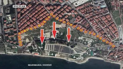 Avcılar'daki yer kayması AFAD'ı harekete geçirdi