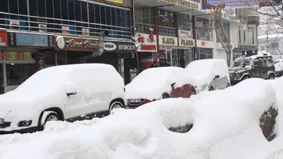 O ilimizde yoğun kar yağışı ! Okullar tatil edildi