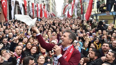 Mustafa Sarıgül'den Şişli'de dev miting
