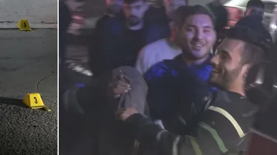 Bacağından vurulan genç önce güldü...