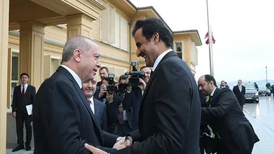 Cumhurbaşkanı Erdoğan Katar Emiri ile görüştü