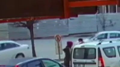 Kadın sürücü dehşet saçtı