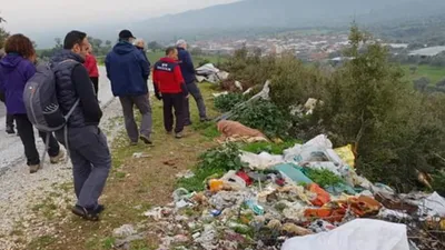 Tarihi antik kenti çöplüğe döndü