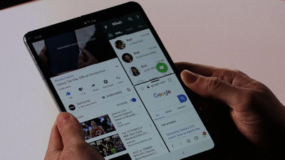 Samsung'un katlanabilir telefonu Türkiye'de satışa çıkıyor