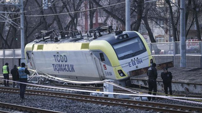 Ankara'da tren kazası: Yük treni raydan çıktı