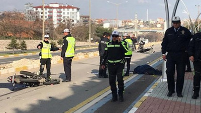 Kahreden tesadüf ! Acı gerçeği kaza yerinde öğrendi