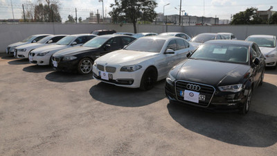 Lüks otomobillere el konuldu ! Değerleri dudak uçuklattı