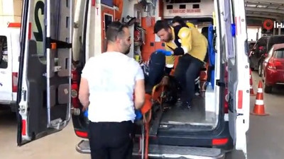 Yemek siparişi götürdüğü boş arsada silahlı saldırıya uğradı