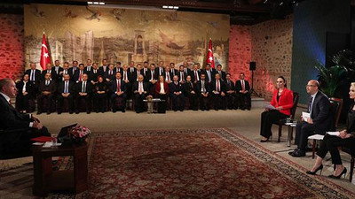 Erdoğan dün gecenin reytinglerine giremedi