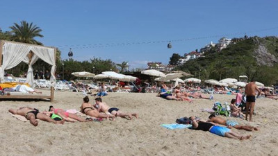 Antalya'ya yaz erken geldi