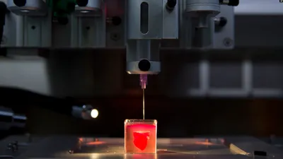 3 boyutlu yazıcıda kalp üretildi
