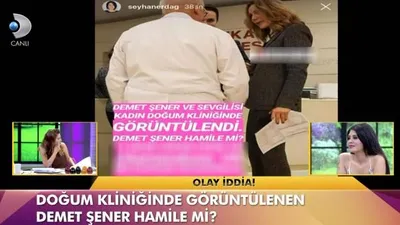 Demet Şener Cenk Küpeli'den hamile mi?