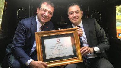 Ve mazbata verildi: İSTANBUL'UN YENİ BELEDİYE BAŞKANI EKREM İMAMOĞLU