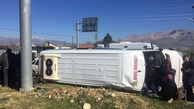 Antalya'da kaza ! Çok sayıda yaralı var