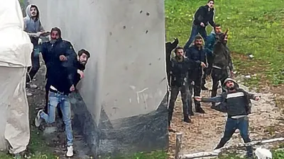 DEDAş şantiyesine taşlı saldırı