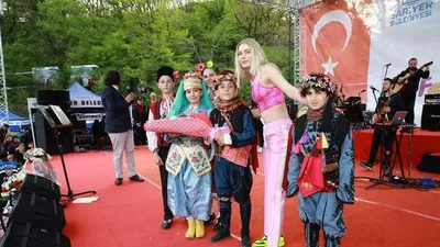 Aleyna Tilki, Dünya çocukları ile Sarıyer'de buluştu