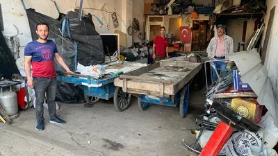 5 şirketi var ama hurdacılık yapıyor !