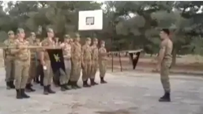 Askeriyede skandal yürüyüş: ''Tek dev kalır Sedat Peker''