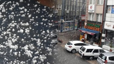 Mayıs ayında sağanak ve dolu yağışı !