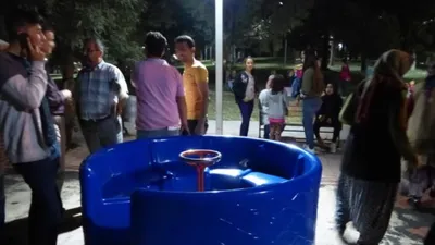 Lunapark eğlencesi kabusa döndü