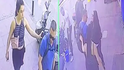 Kadına güpegündüz tekme tokat dayak