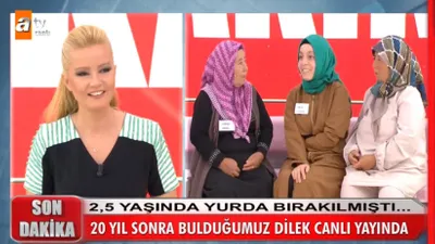Müge Anlı’da yaşanan mucizevi buluşma