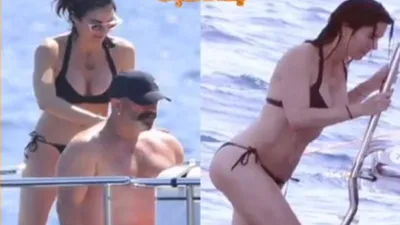 Defne Samyeli bikiniyi giyince... Slikon mu yaptırdı ?
