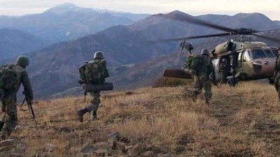 Tendürek Dağı'nda operasyon: 4 terörist öldürüldü