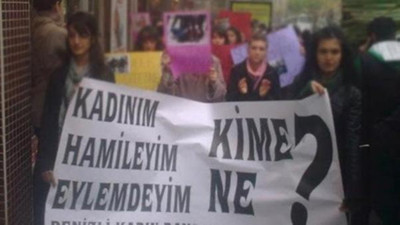 Hamile kadına polis tekmesi davasında karar !