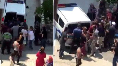 Tecavüz iddiası mahalleyi karıştırdı ! Linçten polis kurtardı