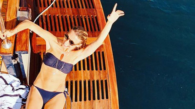 Tuba Ünsal da bikini sezonunu açtı