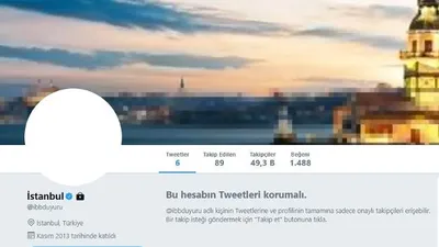 İBB duyuruya girilemiyor !